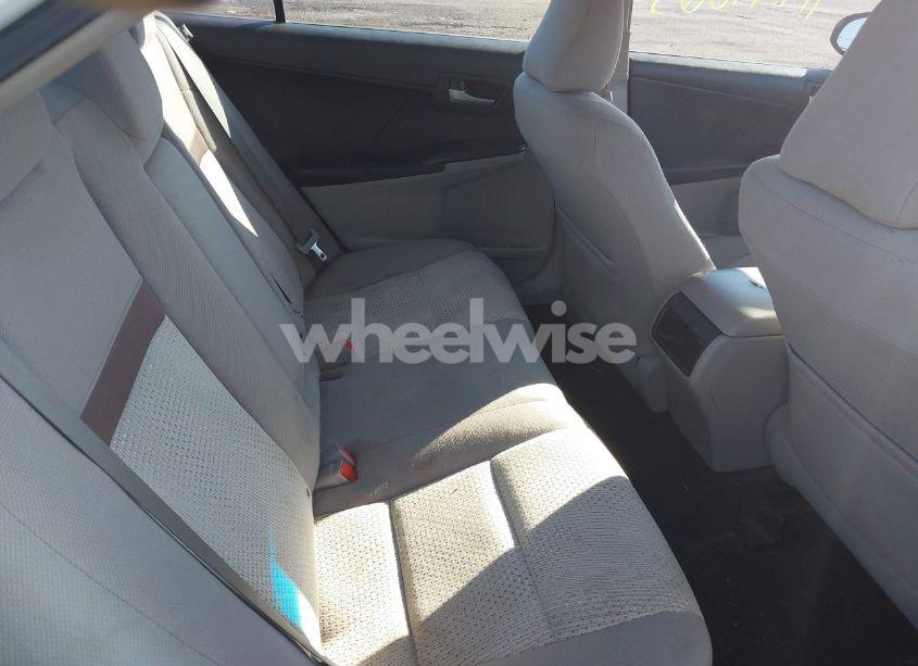 Photo 8 of 2012 Toyota Camry LE (VIN 4T1BF1FK1CU527818)