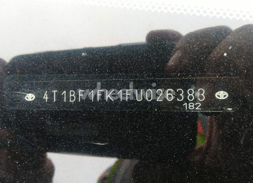 Photo 9 of 2015 Toyota Camry LE (VIN 4T1BF1FK1FU026383)