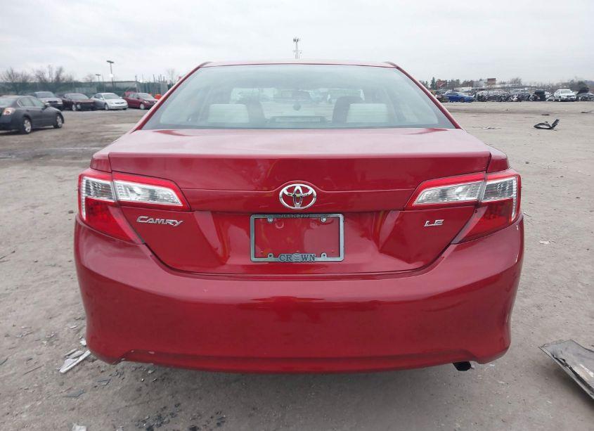 Photo 15 of 2012 Toyota Camry LE (VIN 4T1BF1FK2CU578017)