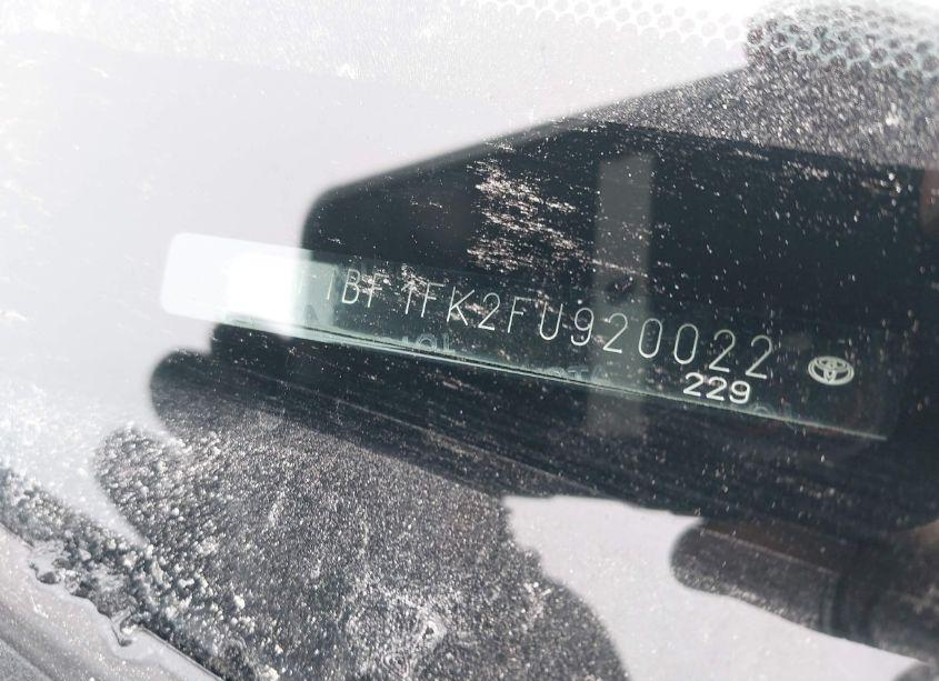 Photo 9 of 2015 Toyota Camry XSE (VIN 4T1BF1FK2FU920022)