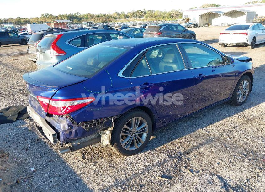 Photo 4 of 2016 Toyota Camry SE (VIN 4T1BF1FK2GU541149)