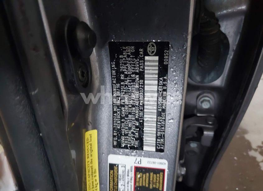 Photo 9 of 2017 Toyota Camry SE (VIN 4T1BF1FK2HU307210)