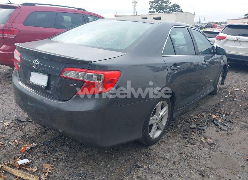 Photo 4 of 2012 Toyota Camry SE (VIN 4T1BF1FK3CU095720)
