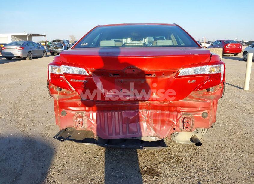 Photo 6 of 2012 Toyota Camry LE (VIN 4T1BF1FK3CU538254)