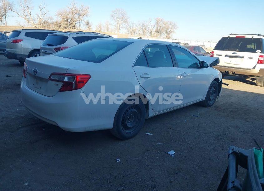 Photo 4 of 2012 Toyota Camry LE (VIN 4T1BF1FK3CU548508)