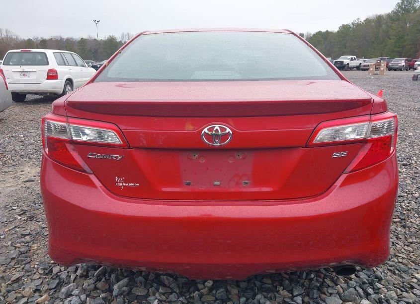 Photo 17 of 2012 Toyota Camry SE (VIN 4T1BF1FK3CU578852)