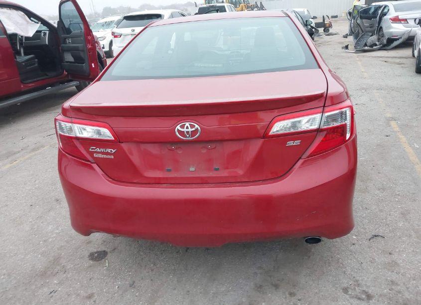 Photo 16 of 2012 Toyota Camry SE (VIN 4T1BF1FK3CU622154)