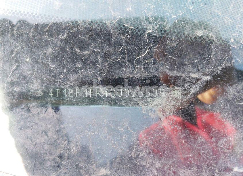 Photo 9 of 2012 Toyota Camry LE (VIN 4T1BF1FK4CU035509)