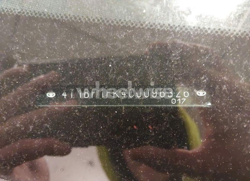 Photo 9 of 2012 Toyota Camry SE (VIN 4T1BF1FK4CU096326)