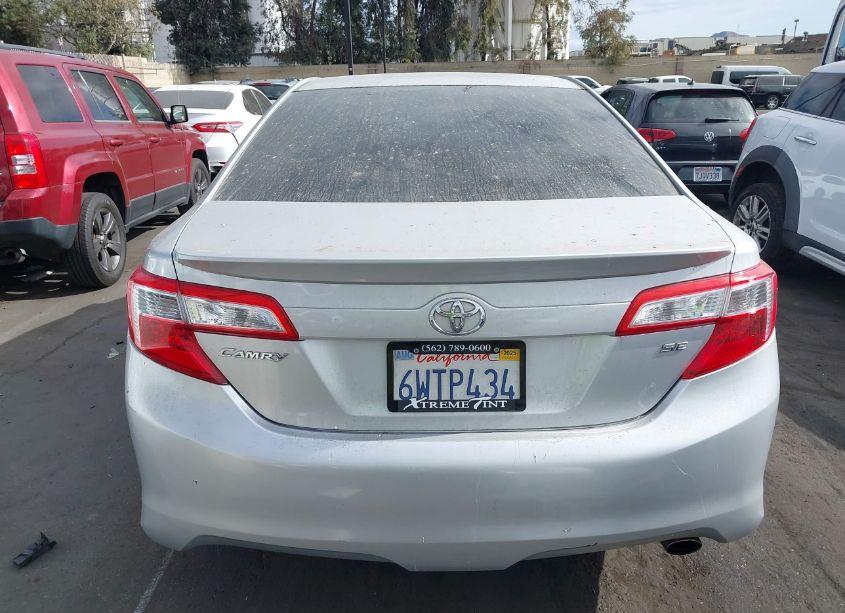 Photo 17 of 2012 Toyota Camry SE (VIN 4T1BF1FK4CU112850)