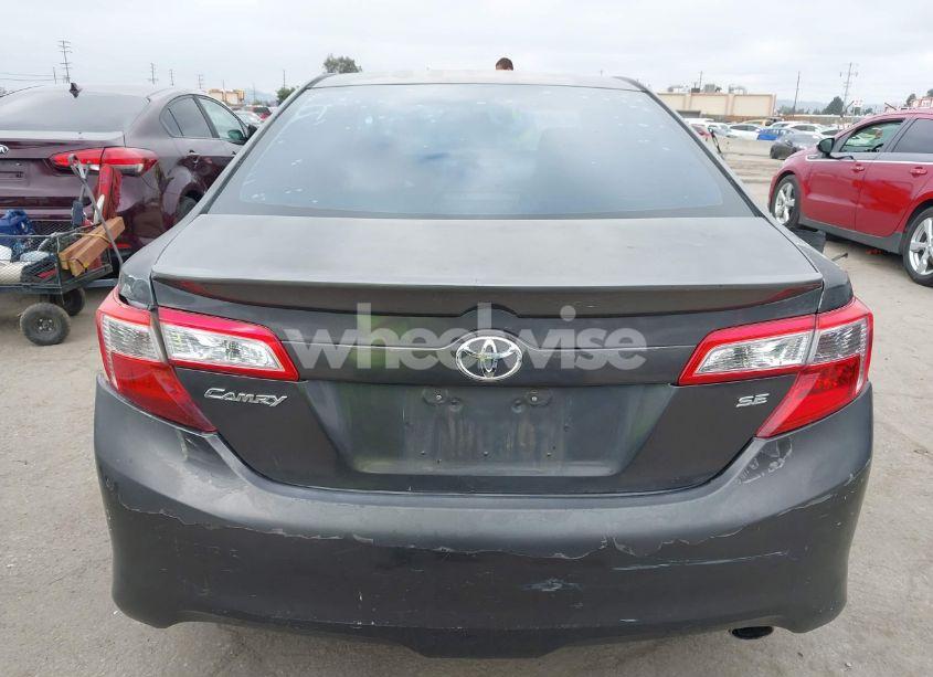 Photo 16 of 2012 Toyota Camry SE (VIN 4T1BF1FK5CU139099)