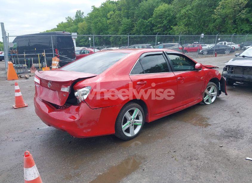 Photo 4 of 2012 Toyota Camry SE (VIN 4T1BF1FK5CU611639)