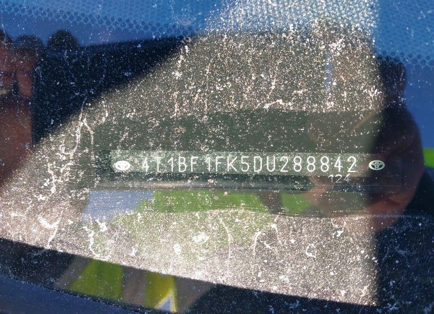 Photo 9 of 2013 Toyota Camry SE (VIN 4T1BF1FK5DU288842)