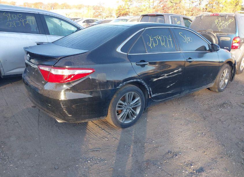 Photo 4 of 2016 Toyota Camry SE (VIN 4T1BF1FK5GU187658)