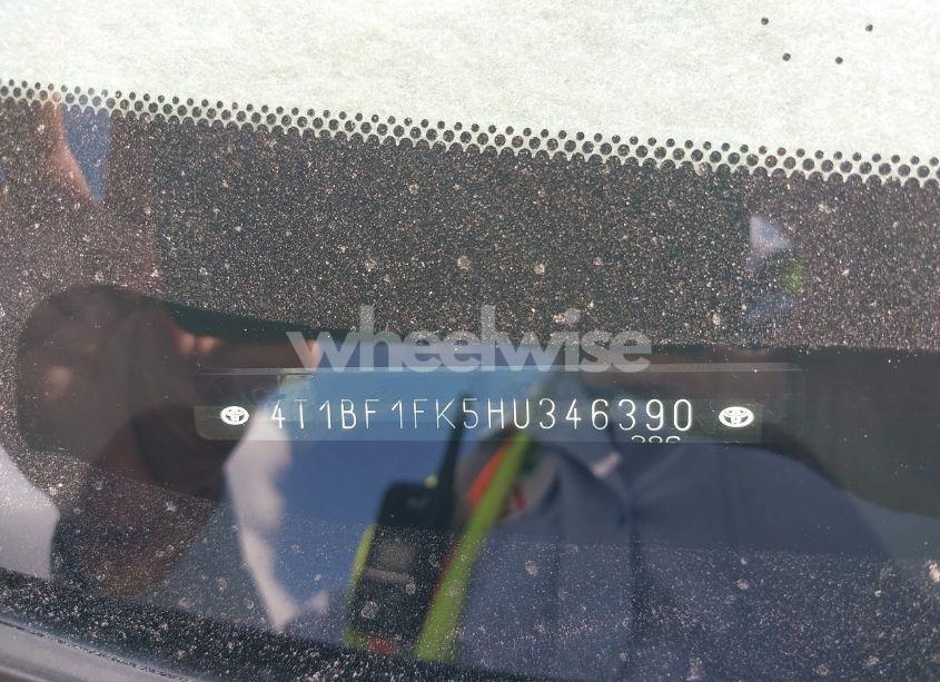 Photo 9 of 2017 Toyota Camry LE (VIN 4T1BF1FK5HU346390)