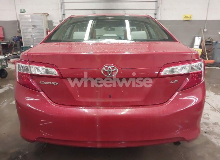 Photo 16 of 2012 Toyota Camry LE (VIN 4T1BF1FK6CU501005)