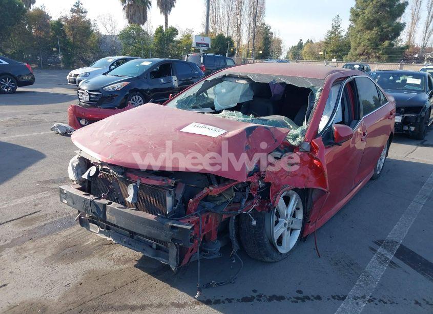 Photo 2 of 2012 Toyota Camry SE (VIN 4T1BF1FK6CU604473)