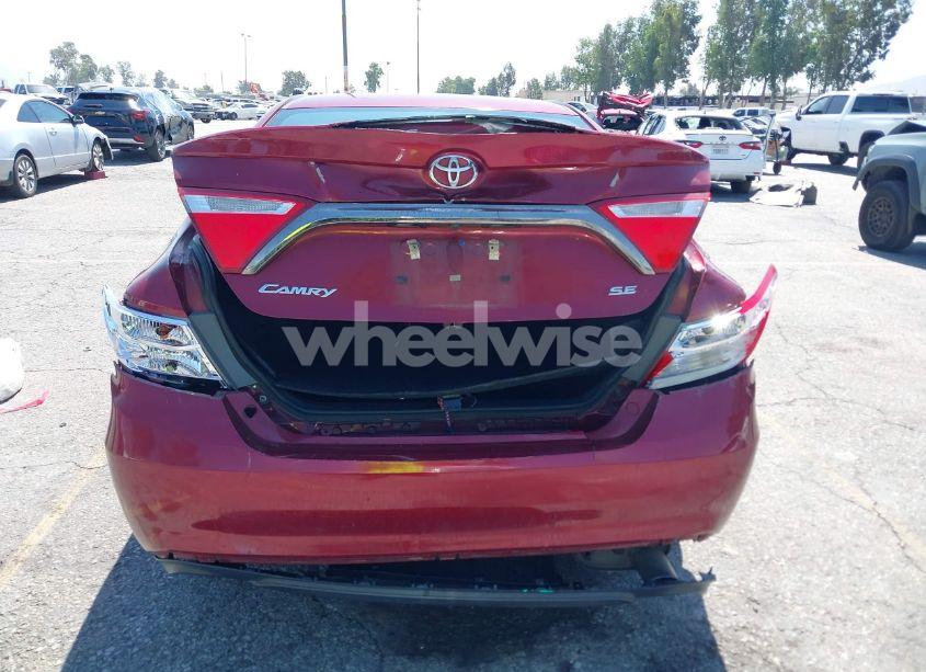 Photo 16 of 2016 Toyota Camry SE (VIN 4T1BF1FK6GU566944)