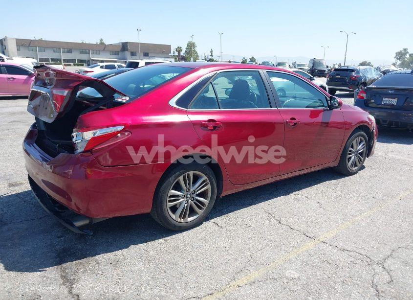 Photo 4 of 2016 Toyota Camry SE (VIN 4T1BF1FK6GU566944)