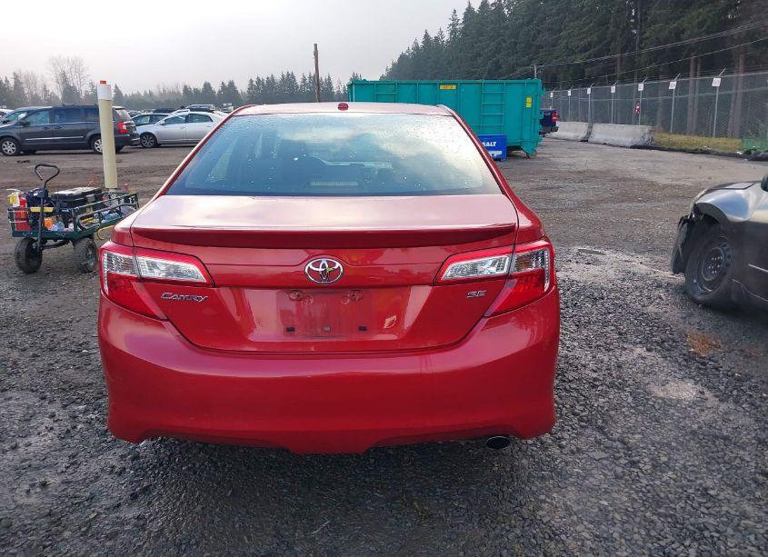 Photo 16 of 2012 Toyota Camry SE (VIN 4T1BF1FK7CU552321)