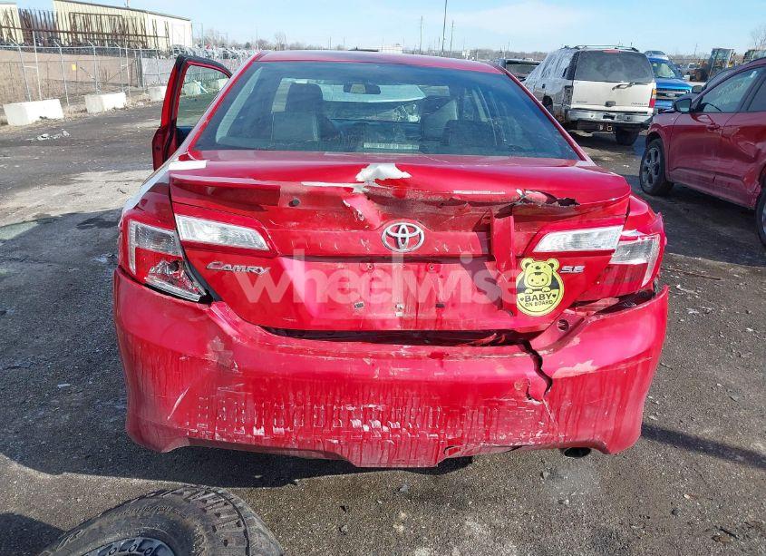Photo 16 of 2013 Toyota Camry SE (VIN 4T1BF1FK7DU649343)