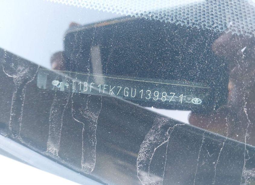 Photo 9 of 2016 Toyota Camry LE (VIN 4T1BF1FK7GU139871)