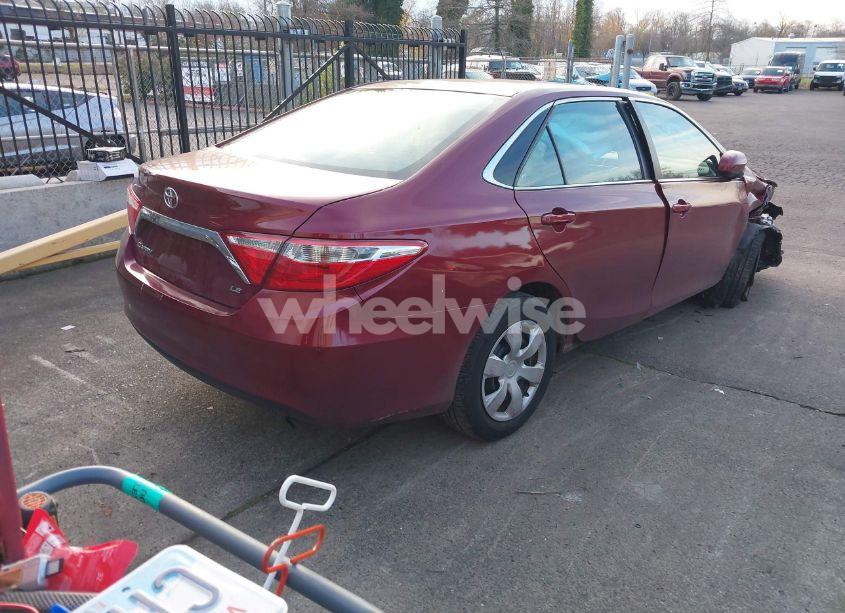 Photo 4 of 2016 Toyota Camry LE (VIN 4T1BF1FK7GU522502)