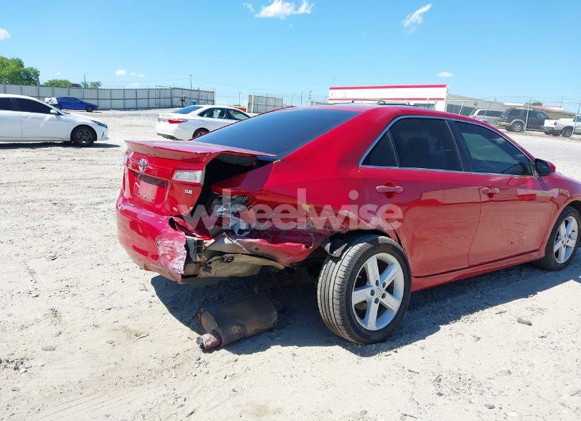 Photo 6 of 2012 Toyota Camry SE (VIN 4T1BF1FK8CU551968)