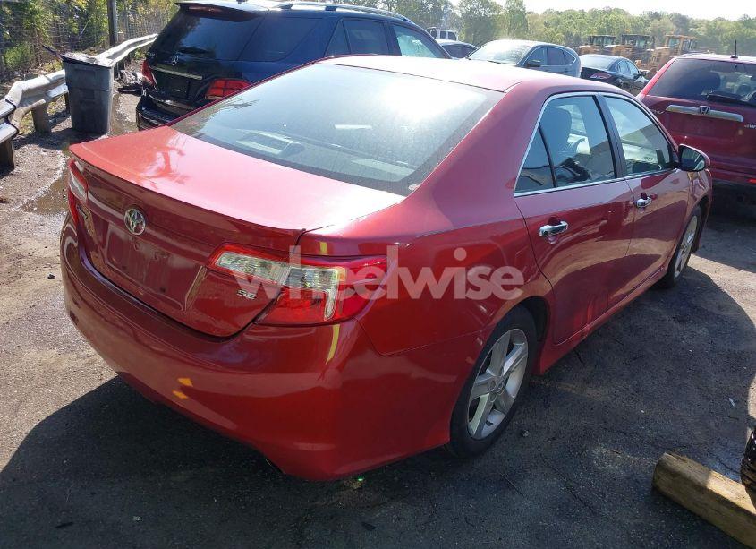 Photo 4 of 2012 Toyota Camry SE (VIN 4T1BF1FK8CU607519)