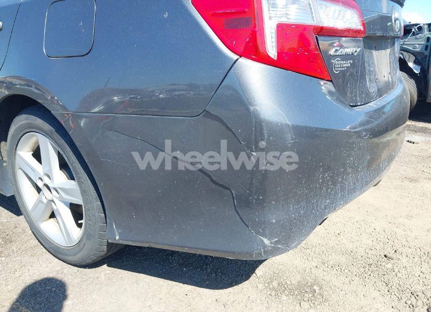 Photo 6 of 2012 Toyota Camry SE (VIN 4T1BF1FK8CU634297)