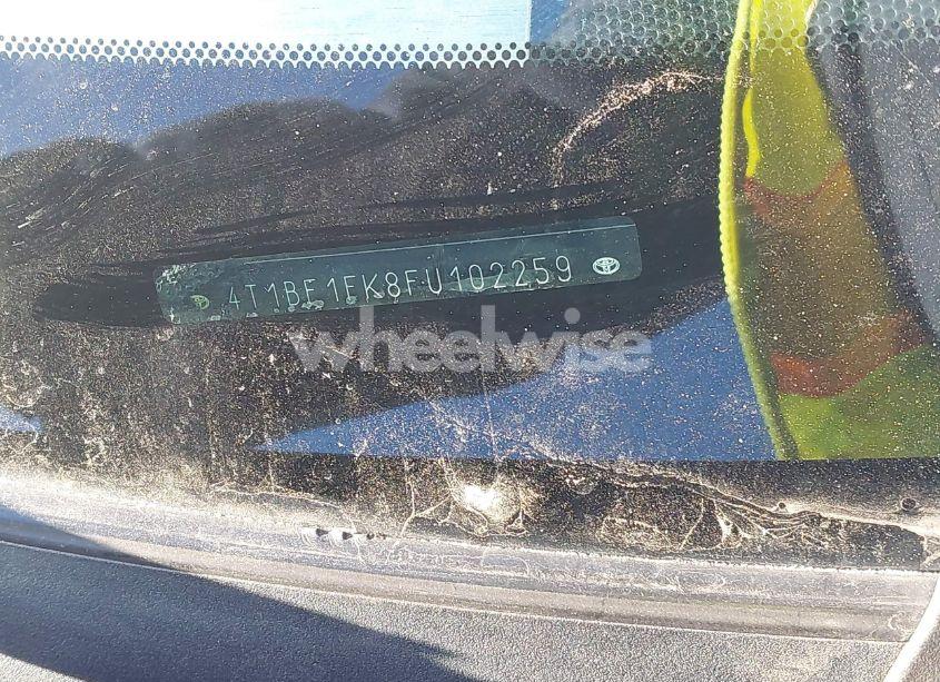 Photo 18 of 2015 Toyota Camry SE (VIN 4T1BF1FK8FU102259)