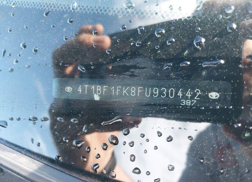 Photo 9 of 2015 Toyota Camry SE (VIN 4T1BF1FK8FU930442)