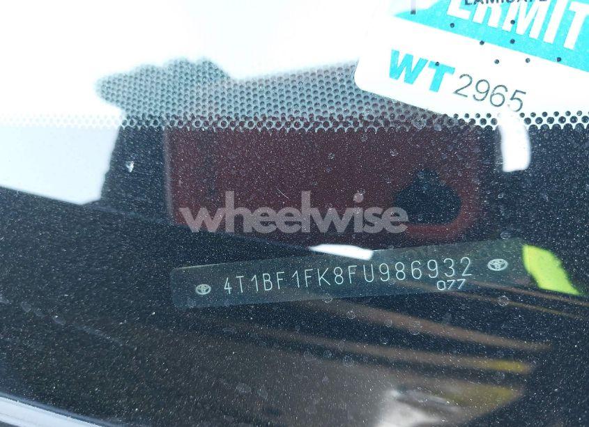 Photo 9 of 2015 Toyota Camry XSE (VIN 4T1BF1FK8FU986932)