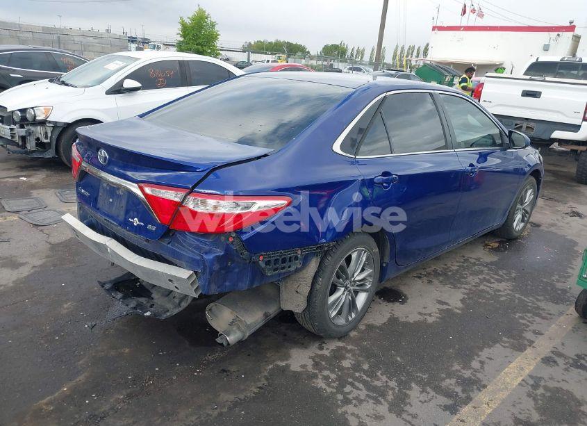 Photo 4 of 2016 Toyota Camry SE (VIN 4T1BF1FK8GU594714)