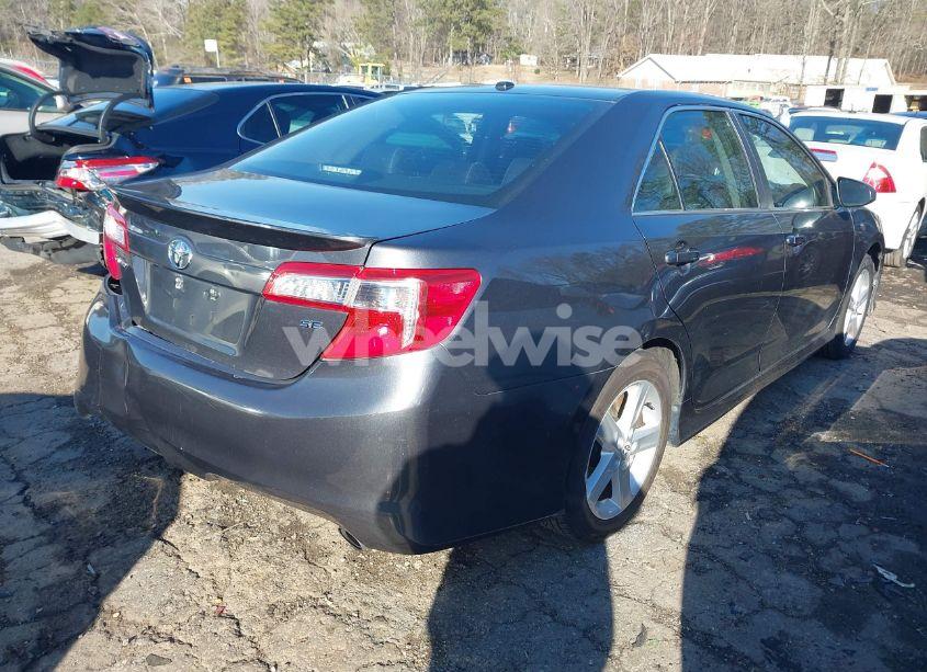 Photo 4 of 2012 Toyota Camry SE (VIN 4T1BF1FK9CU501760)