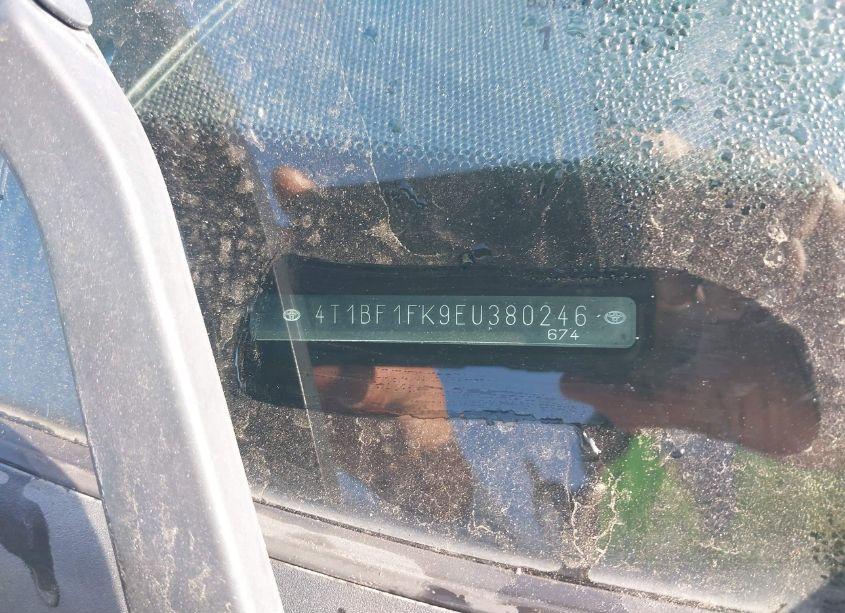 Photo 9 of 2014 Toyota Camry SE (VIN 4T1BF1FK9EU380246)