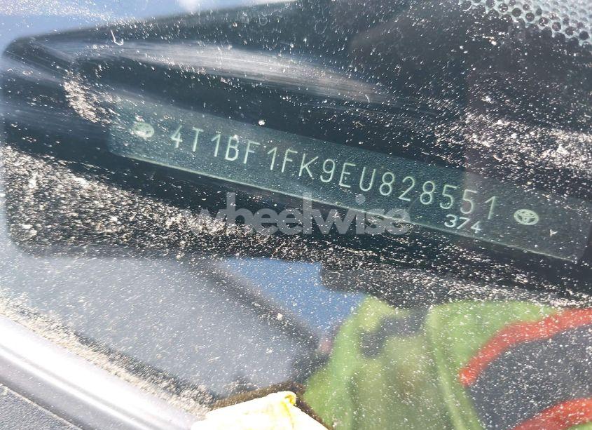 Photo 17 of 2014 Toyota Camry (VIN 4T1BF1FK9EU828551)