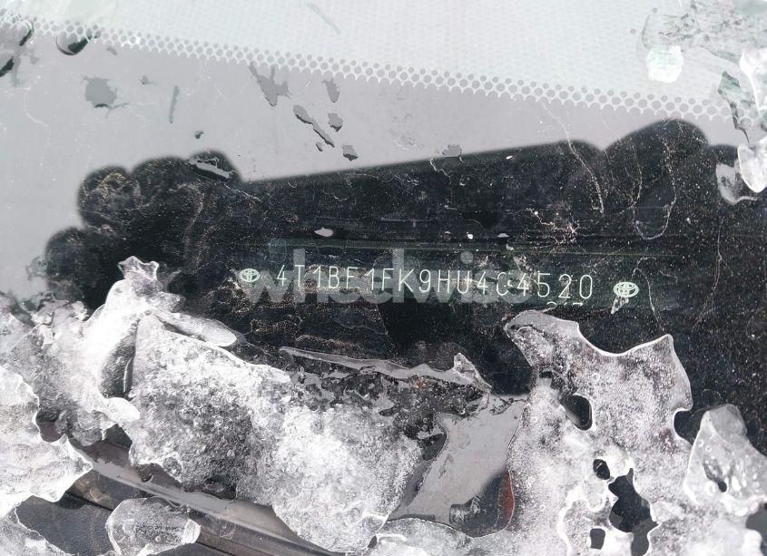 Photo 9 of 2017 Toyota Camry SE (VIN 4T1BF1FK9HU404520)