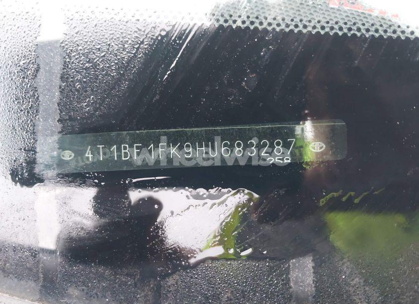 Photo 17 of 2017 Toyota Camry LE (VIN 4T1BF1FK9HU683287)