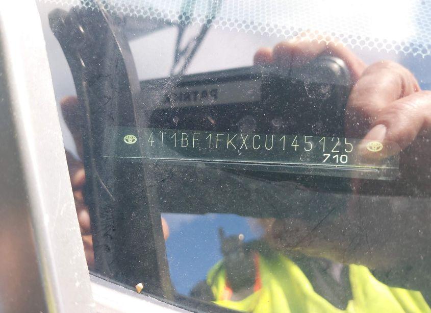 Photo 9 of 2012 Toyota Camry SE (VIN 4T1BF1FKXCU145125)