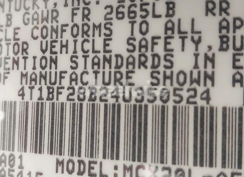 Photo 9 of 2004 Toyota Avalon XLS (VIN 4T1BF28B24U350524)