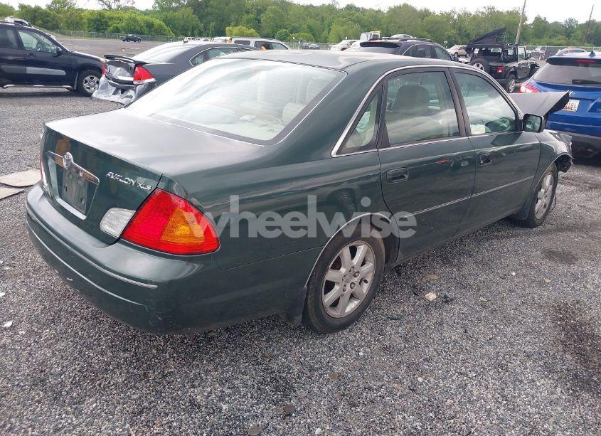 Photo 4 of 2002 Toyota Avalon XL/XLS (VIN 4T1BF28B32U207580)
