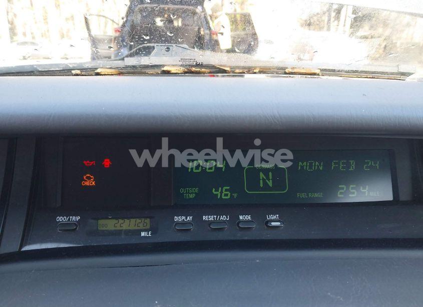 Photo 7 of 2002 Toyota Avalon XLS (VIN 4T1BF28B82U212905)