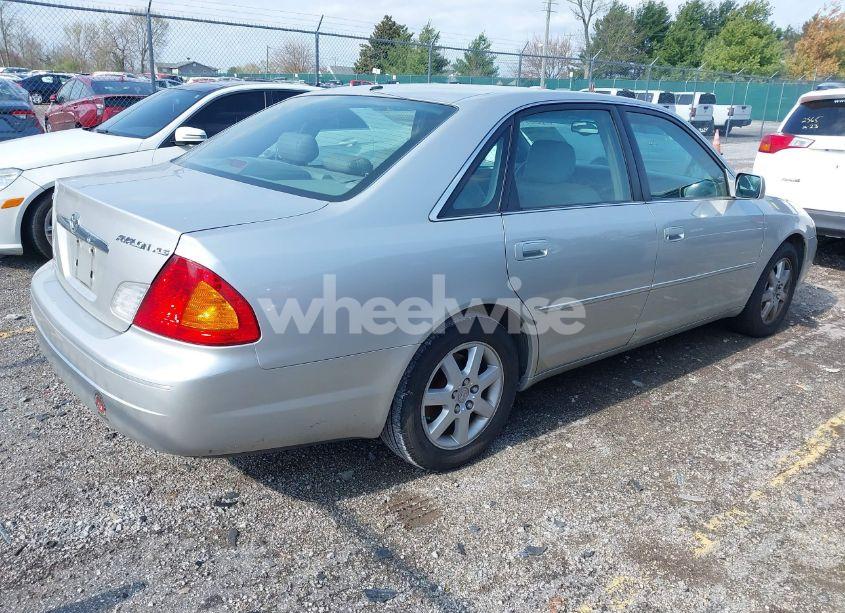 Photo 4 of 2002 Toyota Avalon XLS (VIN 4T1BF28B92U265791)