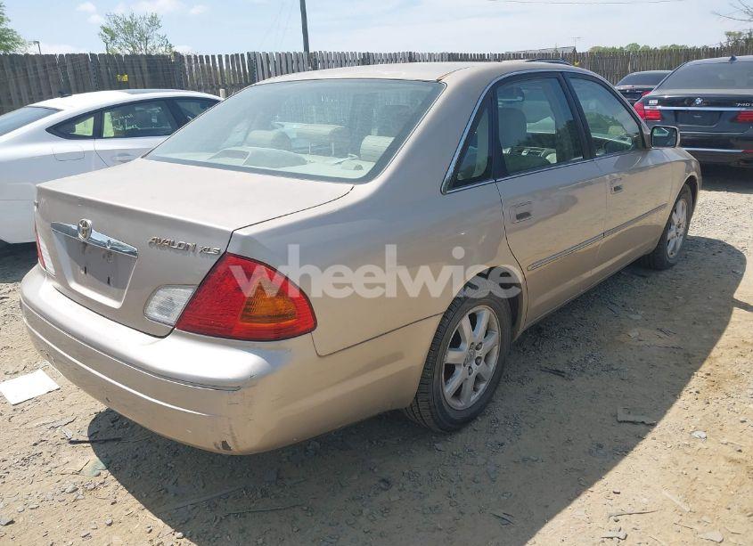 Photo 4 of 2002 Toyota Avalon XLS (VIN 4T1BF28BX2U266853)