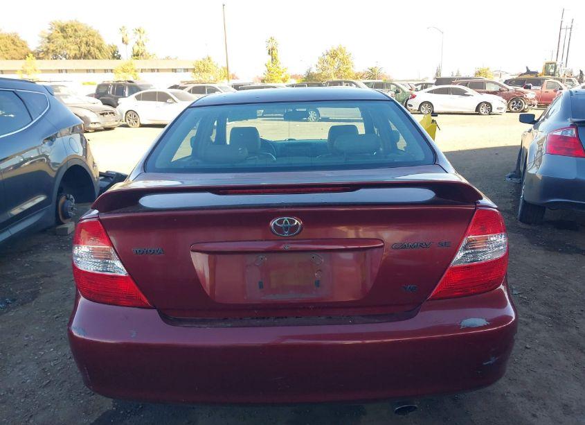 Photo 16 of 2002 Toyota Camry SE V6 (VIN 4T1BF30K52U013764)