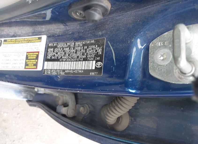 Photo 9 of 2010 Toyota Camry N/A (VIN 4T1BF3EK2AU510746)