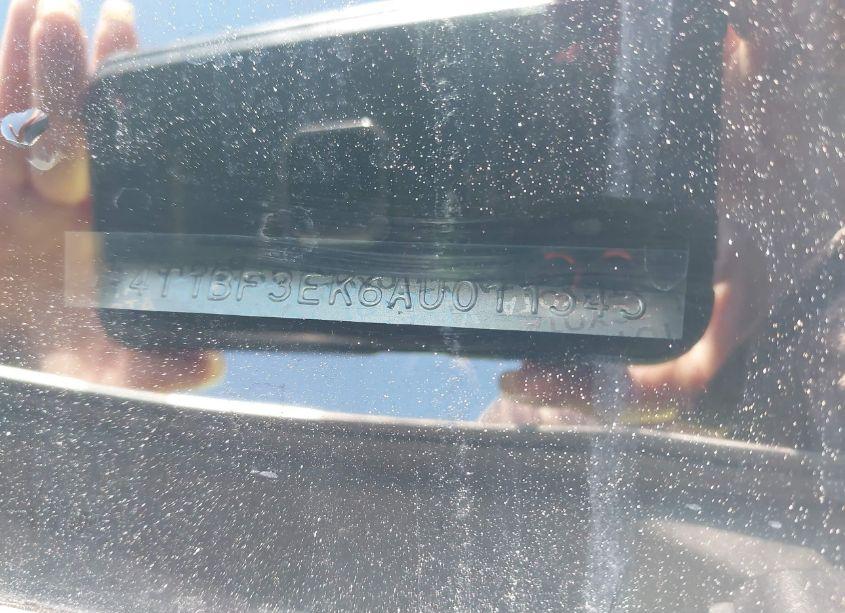 Photo 9 of 2010 Toyota Camry LE (VIN 4T1BF3EK6AU011545)