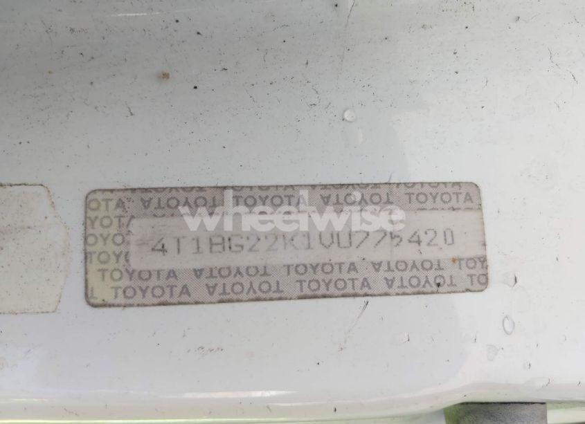 Photo 9 of 1997 Toyota Camry LE (VIN 4T1BG22K1VU775420)