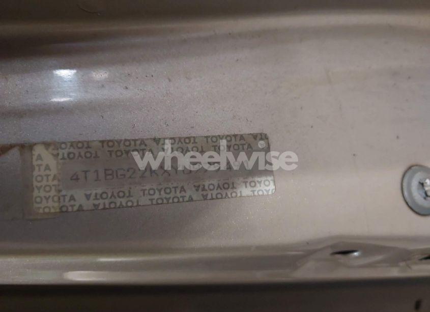 Photo 9 of 2000 Toyota Camry LE (VIN 4T1BG22KXYU975491)